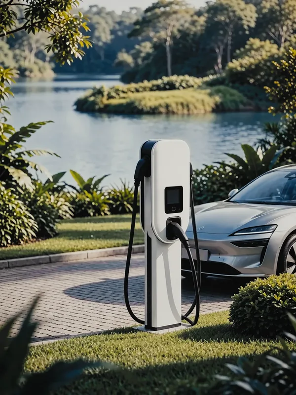 Estação de recarga para carro elétrico